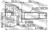 HYUNDAI 4950029210 Joint, drive shaft